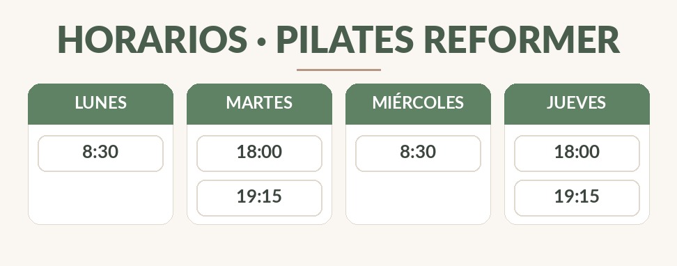 Horarios